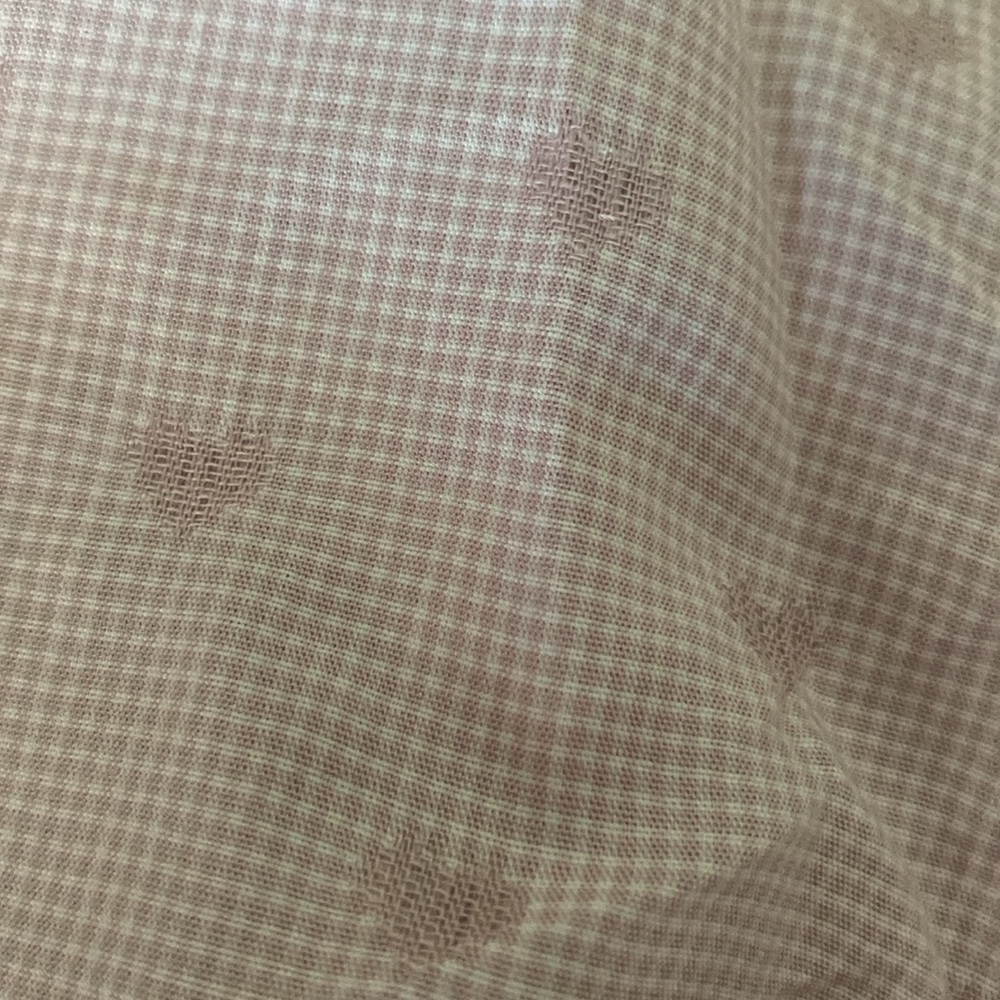 Unique Vintage dusty rose heart puff sleeve top size medium (6-8) - Picture 4 of 9